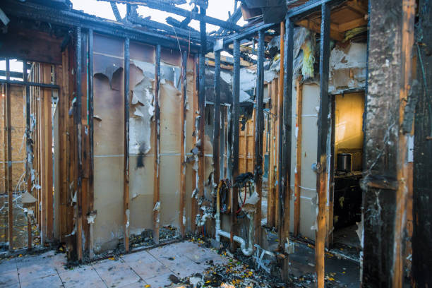 Professional Fire Damage Removal technician working in Bellmead, TX